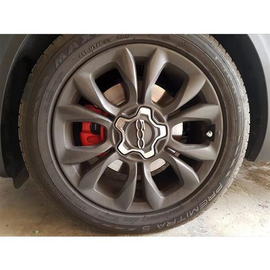 Simoni Racing ventieldoppen Eye in the Night Zwart/Wit 4 stuks