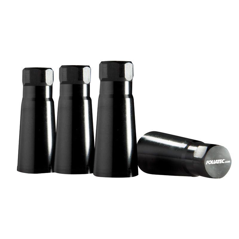 Foliatec AirCaps ventieldoppen zwart 4 stuks