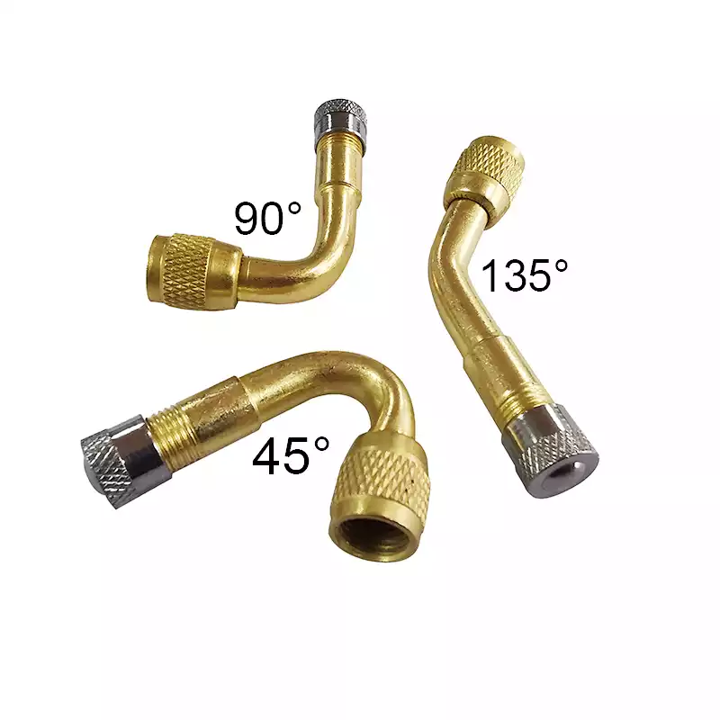 TT-products ventiel verlengstuk 45° koper incl ventieldop