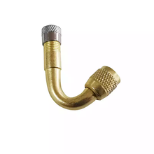 Afbeelding in Gallery-weergave laden, TT-products ventiel verlengstuk 45° koper incl ventieldop