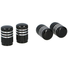 Afbeelding in Gallery-weergave laden, Dunlop ventieldoppen AV aluminium zwart 4 stuks