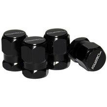 Afbeelding in Gallery-weergave laden, Foliatec ventieldoppen AirCaps Hexagon aluminium zwart 4 stuks
