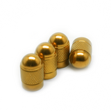 TT-products ventieldoppen Gold Bullets aluminium 4 stuks goud