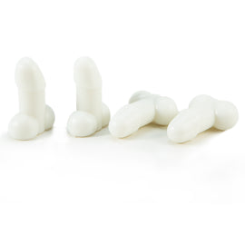 Tirecockz ventieldoppen cover penis / piemel siliconen 4 stuks wit