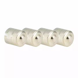 TT-products ventieldoppen Alloy Classic Car aluminium 4 stuks zilver