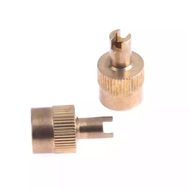 TT-products 2 in 1 ventieldoppen / ventieldraaier 2 stuks koper