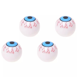 TT-products ventieldoppen eyeball oogballen wit/blauw/rood 4 stuks