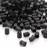 TT-products ventieldoppen plastic 100 stuks zwart