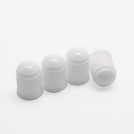 TT-products ventieldoppen kunststof wit 4 stuks