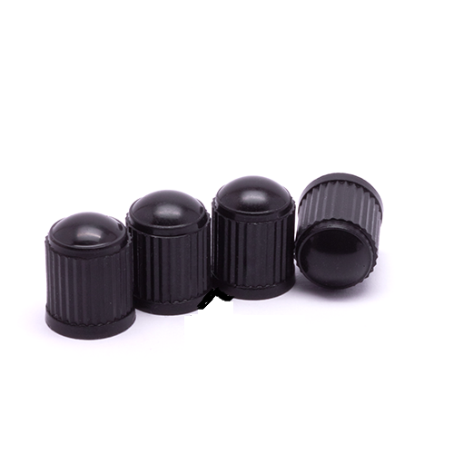 TT-products ventieldoppen kunststof zwart 4 stuks