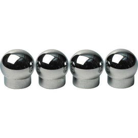 AutoStyle ventieldoppen Bullit AV chroom 4 stuks