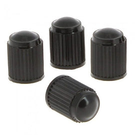 Dunlop ventieldoppen AV kunststof zwart 4 stuks