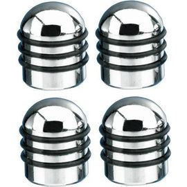 Foliatec ventieldoppen AirCaps aluminium zilver 4 stuks