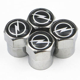TT-products ventieldoppen aluminium Opel 4 stuks