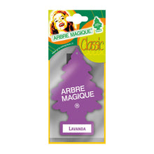 Afbeelding in Gallery-weergave laden, Arbre Magique Wonderboom luchtverfrisser Lavendel paars