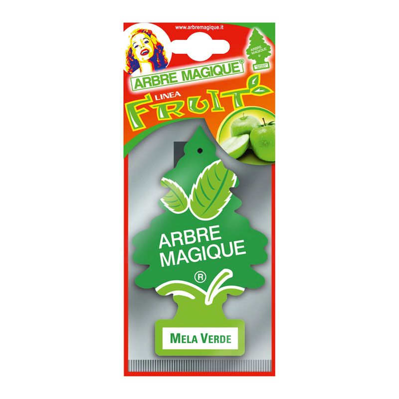 Arbre Magique Wonderboom luchtverfrisser appel groen