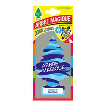 Afbeelding in Gallery-weergave laden, Arbre Magique Wonderboom luchtverfrisser Jasmine &amp; Narcis blauw